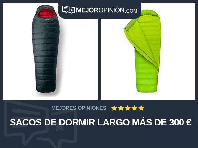 Sacos de dormir Largo Más de 300 €