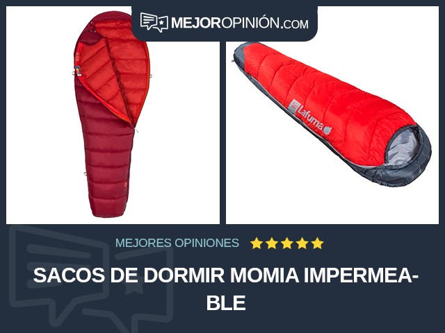 Sacos de dormir Momia Impermeable