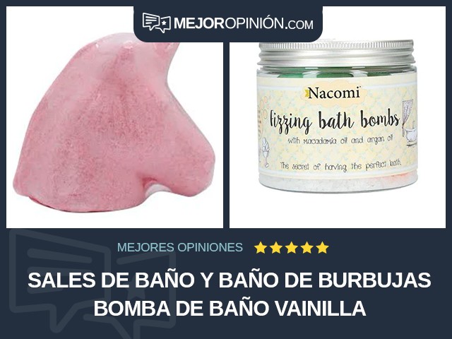 Sales de baño y baño de burbujas Bomba de baño Vainilla