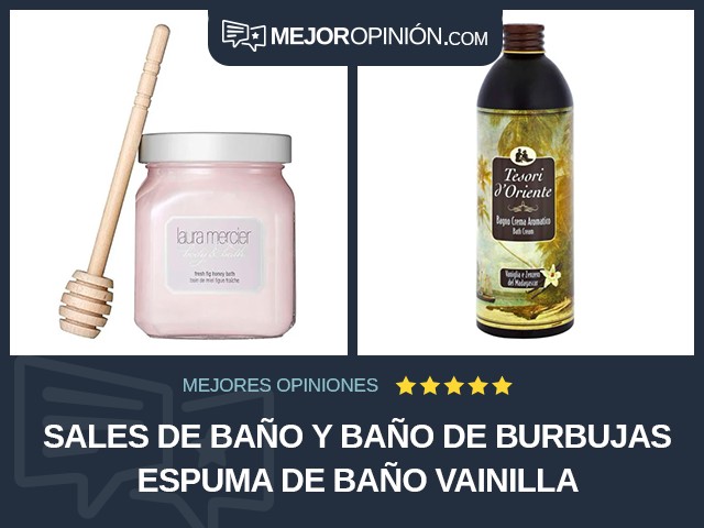 Sales de baño y baño de burbujas Espuma de baño Vainilla