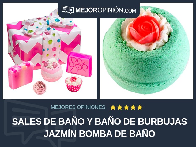 Sales de baño y baño de burbujas Jazmín Bomba de baño