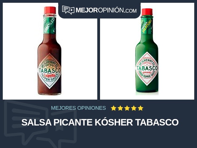 Salsa picante Kósher Tabasco