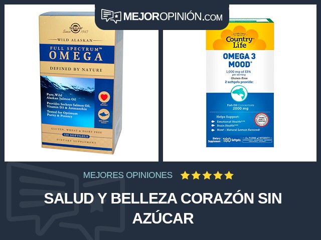 Salud y belleza Corazón Sin azúcar