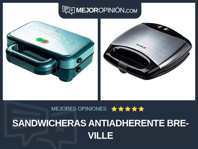 Sandwicheras Antiadherente Breville