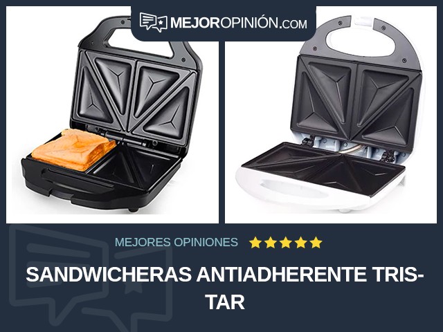 Sandwicheras Antiadherente Tristar