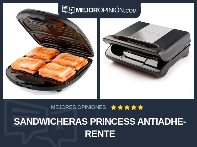 Sandwicheras Princess Antiadherente