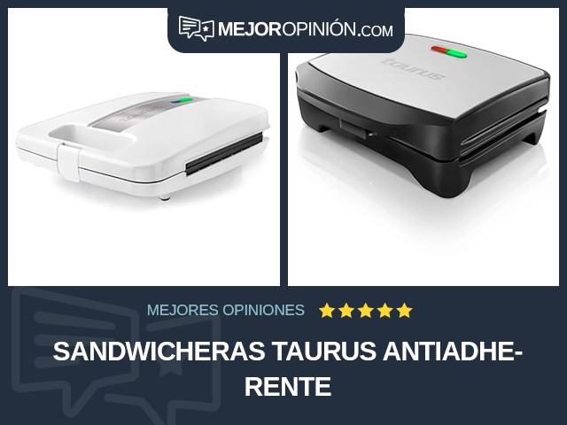 Sandwicheras Taurus Antiadherente