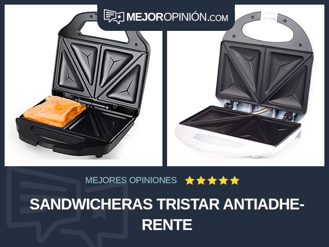 Sandwicheras Tristar Antiadherente