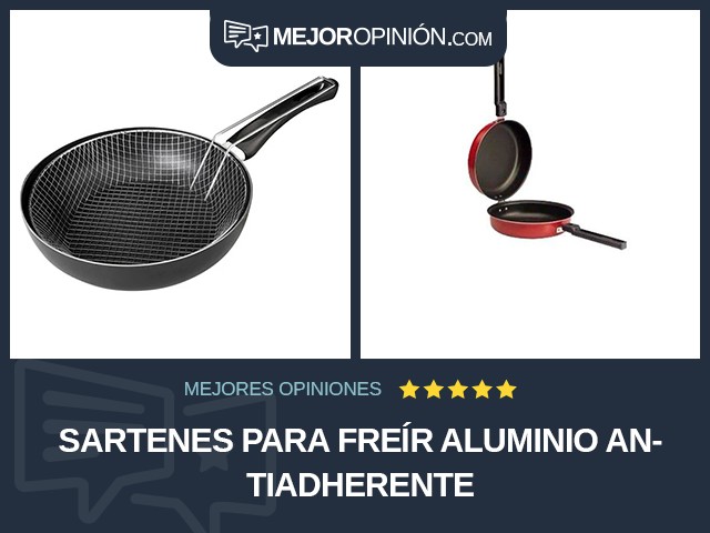 Sartenes para freír Aluminio Antiadherente