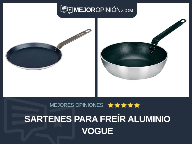 Sartenes para freír Aluminio Vogue