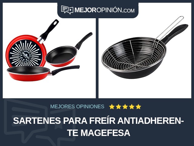 Sartenes para freír Antiadherente Magefesa