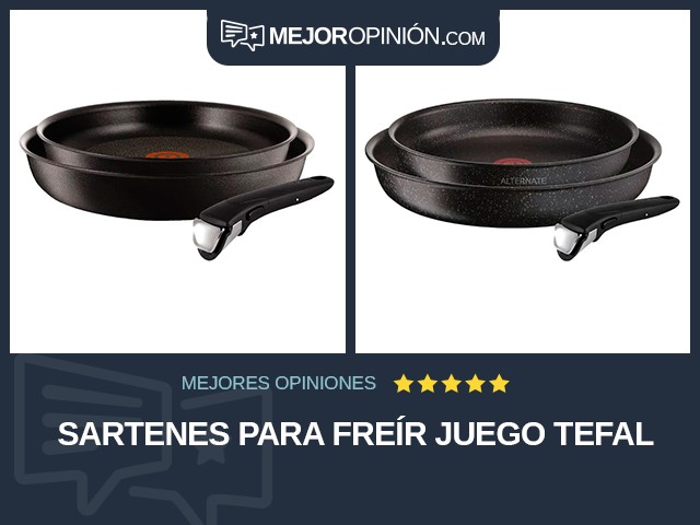 Sartenes para freír Juego Tefal