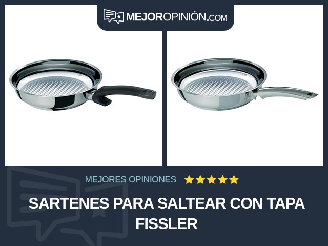 Sartenes para saltear Con tapa Fissler