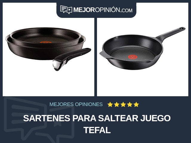 Sartenes para saltear Juego Tefal