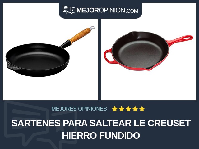 Sartenes para saltear Le Creuset Hierro fundido