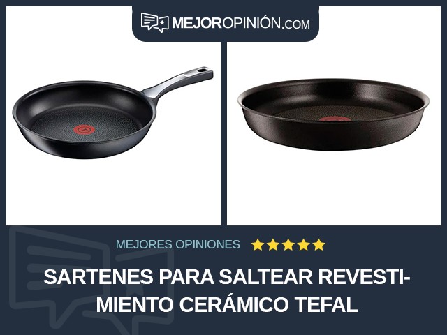 Sartenes para saltear Revestimiento cerámico Tefal