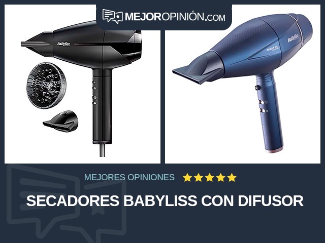 Secadores BaByliss Con difusor