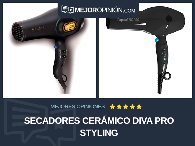 Secadores Cerámico Diva Pro Styling