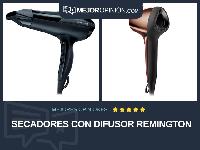 Secadores Con difusor Remington