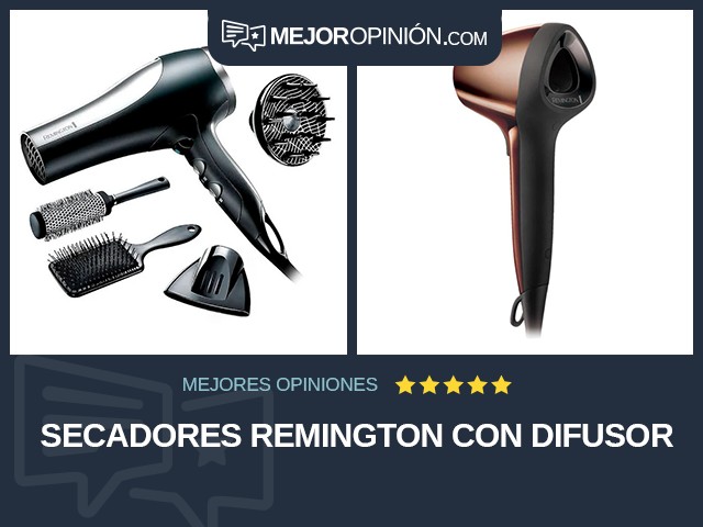 Secadores Remington Con difusor