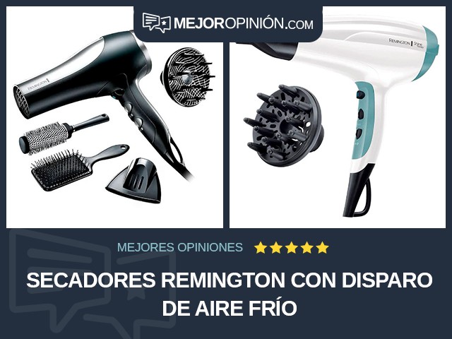 Secadores Remington Con disparo de aire frío