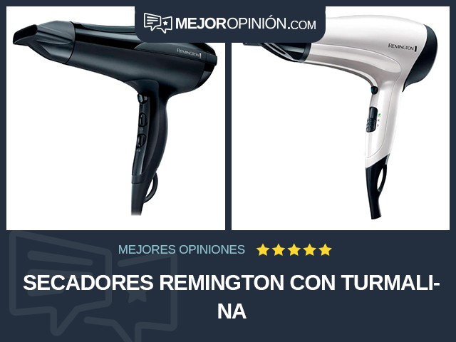 Secadores Remington Con turmalina