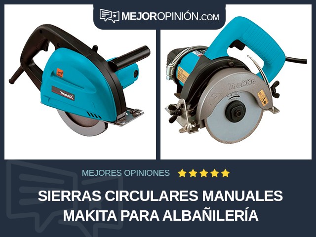 Sierras circulares manuales Makita Para albañilería