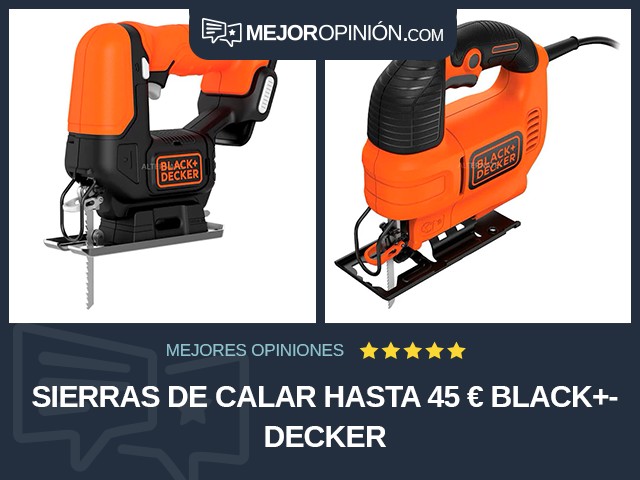 Sierras de calar Hasta 45 € BLACK+DECKER