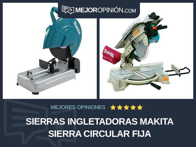 Sierras ingletadoras Makita Sierra circular fija