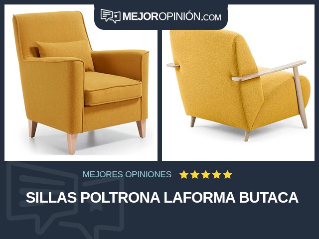 Sillas poltrona LaForma Butaca