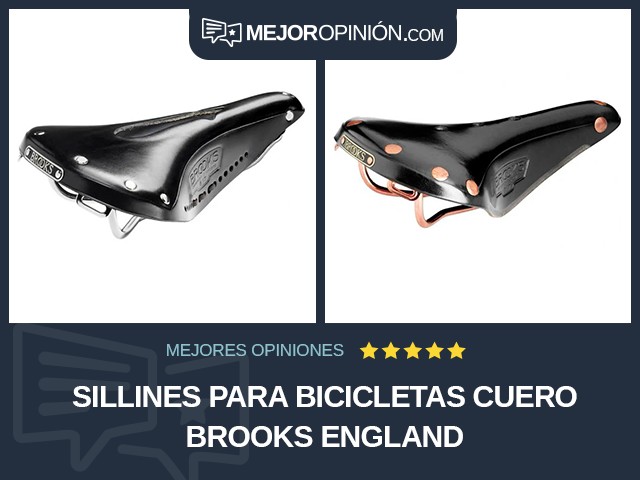 Sillines para bicicletas Cuero Brooks England