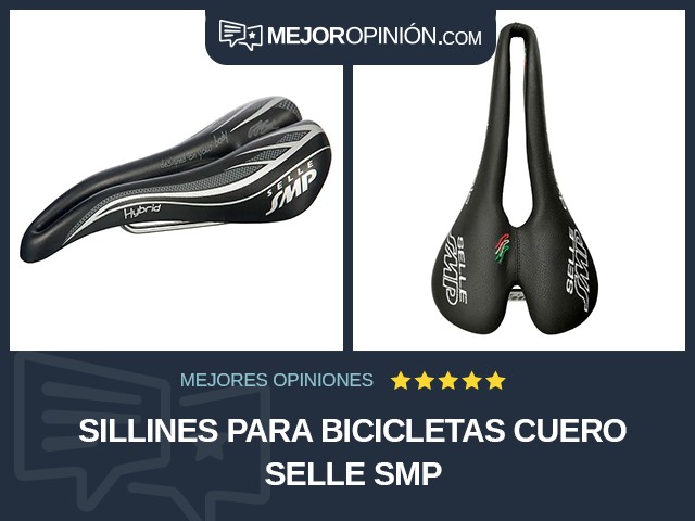 Sillines para bicicletas Cuero Selle SMP