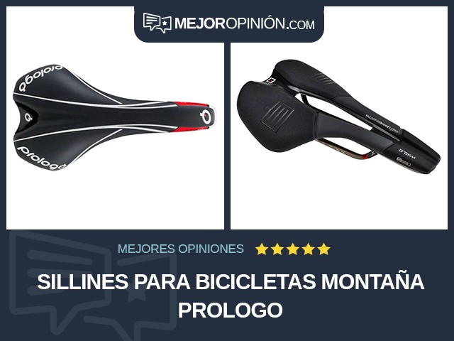 Sillines para bicicletas Montaña Prologo