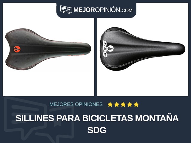 Sillines para bicicletas Montaña SDG