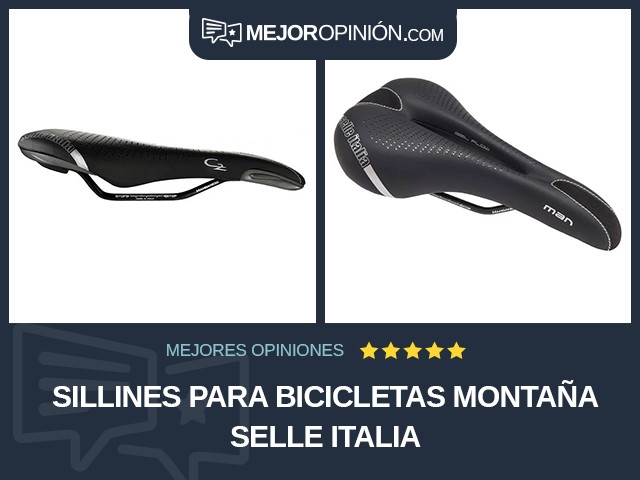 Sillines para bicicletas Montaña Selle Italia