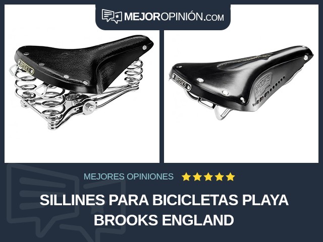 Sillines para bicicletas Playa Brooks England