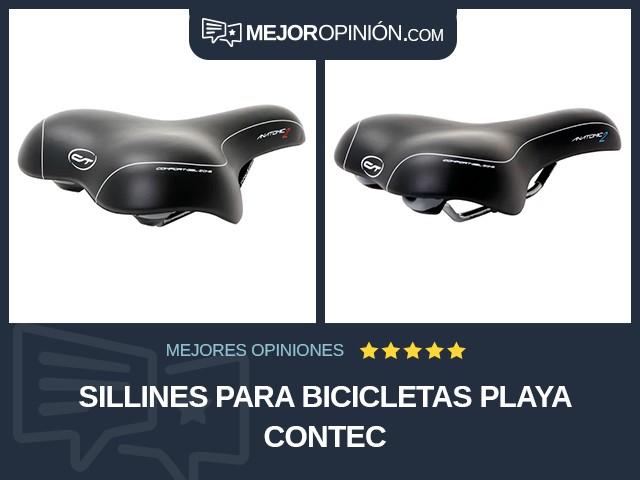 Sillines para bicicletas Playa CONTEC