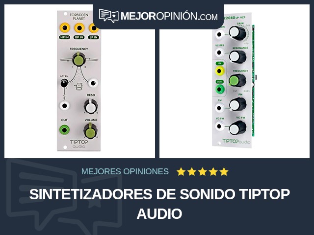 Sintetizadores de sonido Tiptop Audio