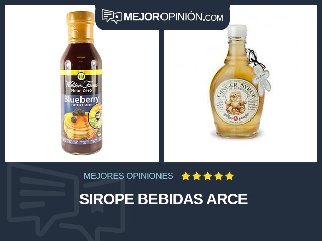 Sirope Bebidas Arce