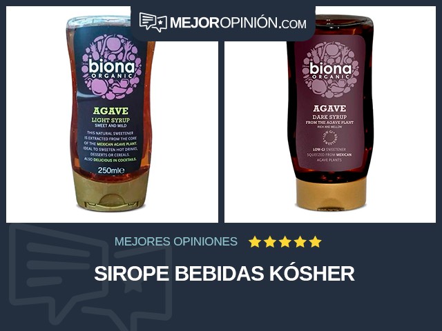 Sirope Bebidas Kósher