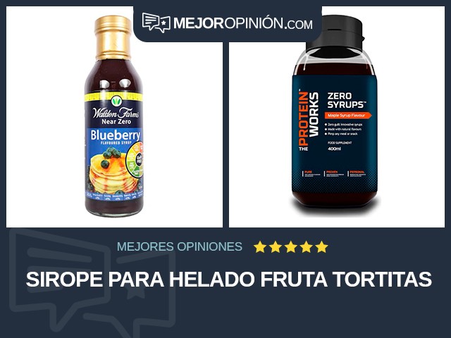 Sirope para helado Fruta Tortitas