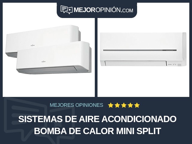 Sistemas de aire acondicionado Bomba de calor Mini split