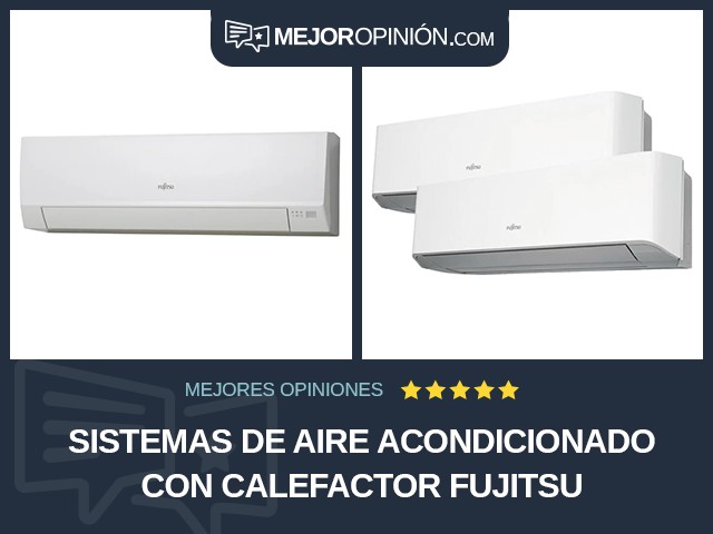 Sistemas de aire acondicionado Con calefactor Fujitsu