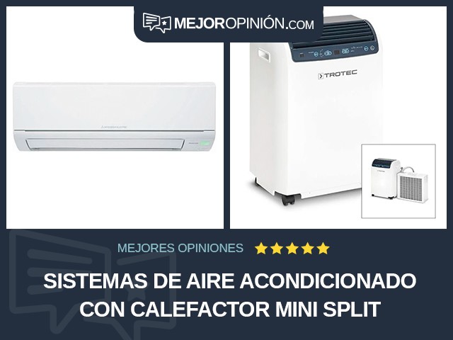 Sistemas de aire acondicionado Con calefactor Mini split