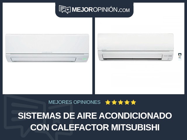 Sistemas de aire acondicionado Con calefactor Mitsubishi