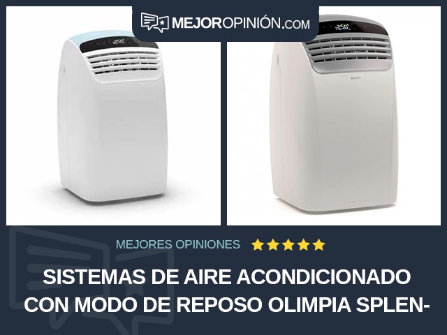 Sistemas de aire acondicionado Con modo de reposo Olimpia Splendid