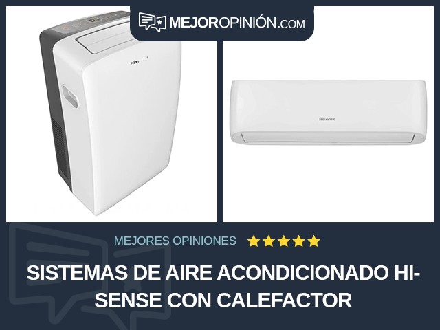 Sistemas de aire acondicionado Hisense Con calefactor