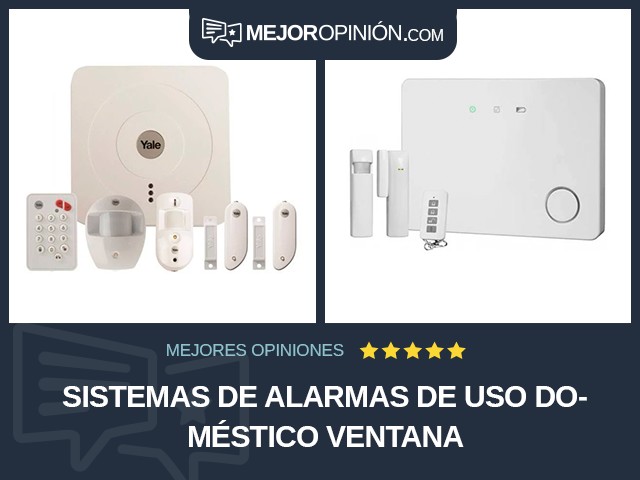 Sistemas de alarmas De uso doméstico Ventana