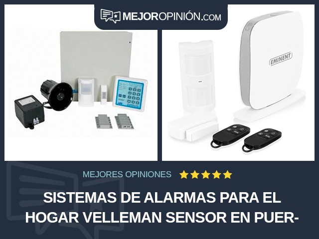 Sistemas de alarmas para el hogar Velleman Sensor en puertas y ventanas