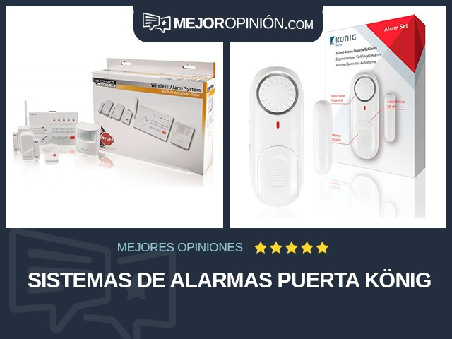 Sistemas de alarmas Puerta König